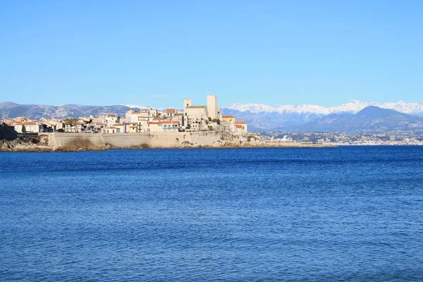 Antigua Ciudad Fortificada Antibes Famoso Museo Picasso Costa Azul Francia — Foto de Stock