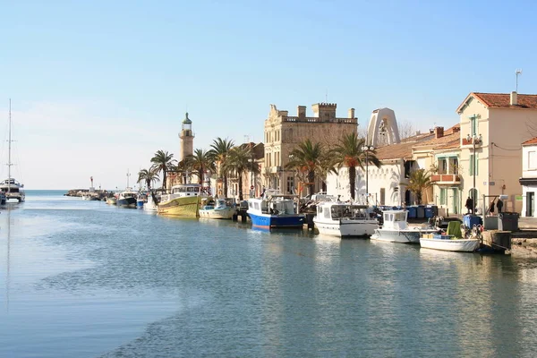 Grau Roi Balneario Costa Región Occitanie Francia — Foto de Stock