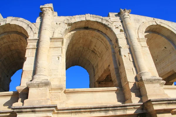 Famoso Anfiteatro Romano Arles Atracción Turística Más Importante Ciudad Arles — Foto de Stock