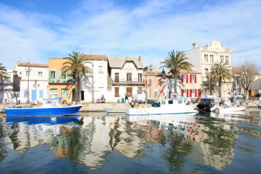  Grau du Roi, occitanie bölge Fransa'nın kıyısında bir sahil beldesi