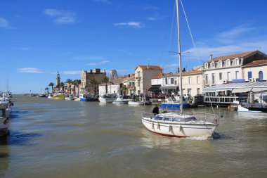 Grau du roi, occitanie bölge Fransa'nın kıyısında bir sahil beldesi