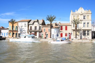 Grau du roi, occitanie bölge Fransa'nın kıyısında bir sahil beldesi