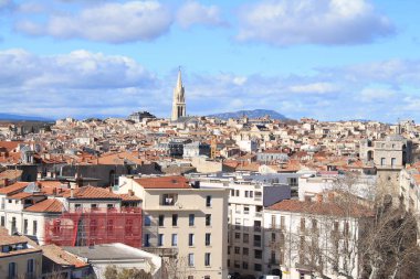 Ecusson, tarihi merkezi Montpellier, Hérault, Fransa