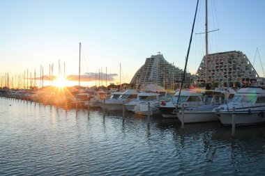 La Grande Motte, Hérault, Fransa nın resort kasaba