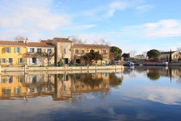 Aigues Mortes Resort Kusten Occitanie Regionen Camargue Frankrike — Stockfoto