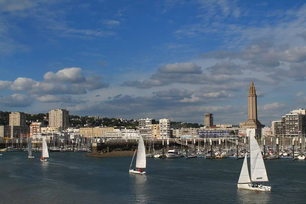 Havre Városi Francia Település Város Normandiai Régió Északnyugati Részén Franciaország — Stock Fotó