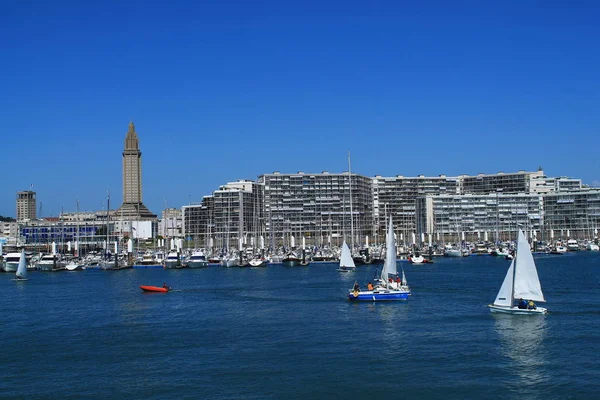 Havre Miejski Gmina Miasto Północno Zachodniej Francji Departamencie Seine Maritime — Zdjęcie stockowe