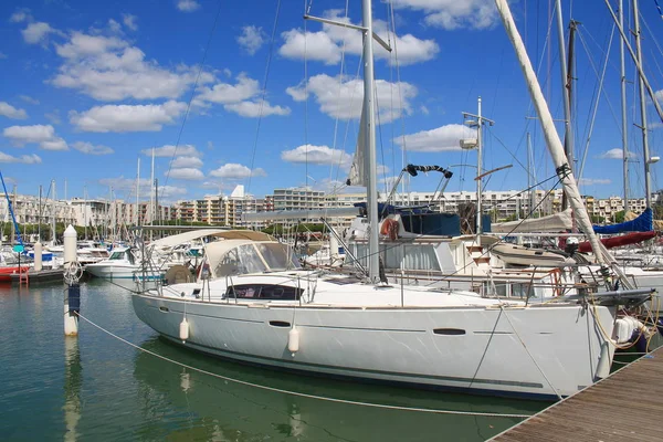 Marina Carnon Badort Södra Montpellier — Stockfoto