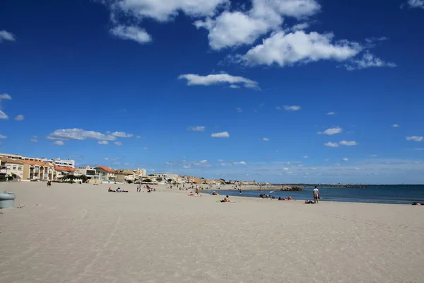 Belle Plage Sable Fin Camargue Dans Sud France — Photo