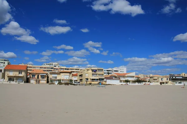 Carnon Plage Une Station Balnéaire Sud Montpellier — Photo