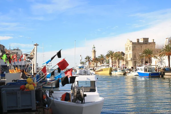 Grau Roi Una Località Balneare Sulla Costa Della Regione Occitana — Foto Stock