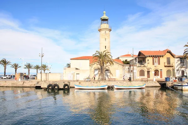 Grau Roi Balneario Costa Región Occitanie Francia —  Fotos de Stock