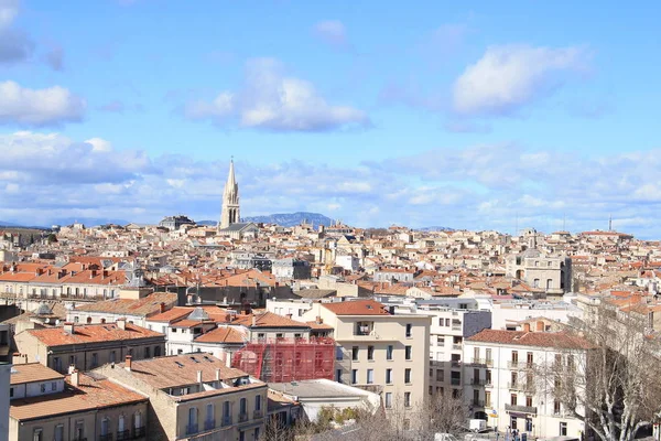 Ecusson Zabytkowego Centrum Montpellier Francja — Zdjęcie stockowe