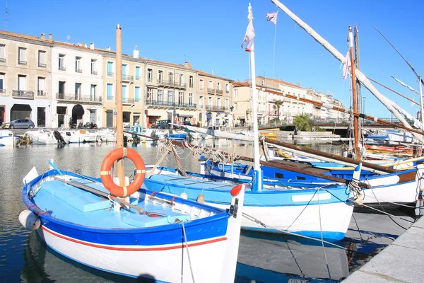 Sete Benátky Languedoc Singulární Ostrov — Stock fotografie
