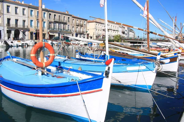Sete Bir Tatil Beldesi Tekil Adası Akdeniz Venedik Languedoc Rousillon — Stok fotoğraf