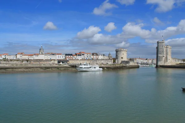 Porto Velho Rochelle Cidade Francesa Porto Localizado Baía Biscaia — Fotografia de Stock