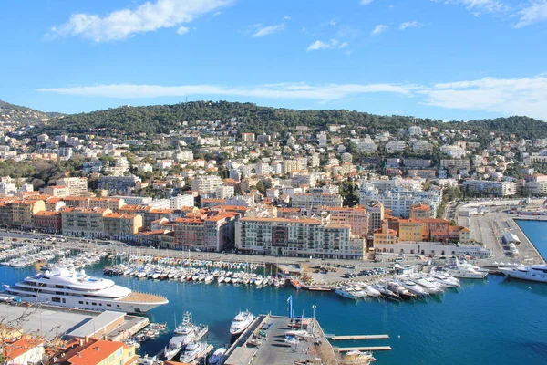 Amazing Port Nice French Riviera France — Stock Photo, Image