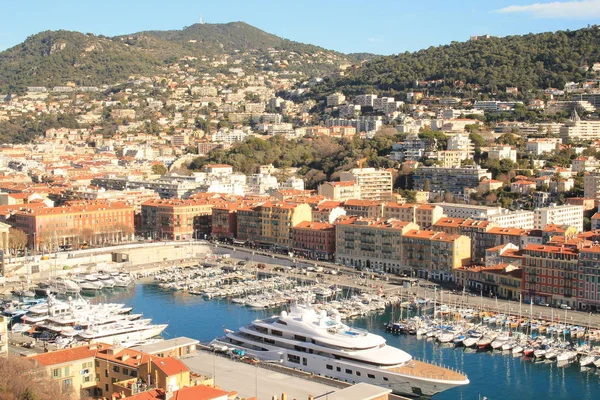 Amazing Port Nice French Riviera France — Stock Photo, Image