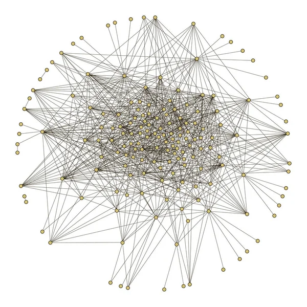 Data Science Beautiful Graph Network Graph Stock Vector Image by ...