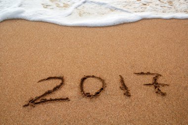 Yeni yıl 2017 kavramdır geliyor