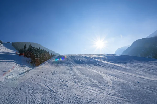 Piste de ski en bulgaria — Photo