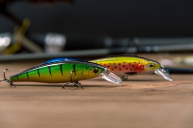 Balıkçılık lures ayarla