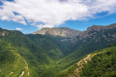 Bulgaristan'daki Rila Dağı .