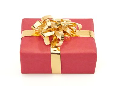 Kırmızı yılbaşı hediyesi