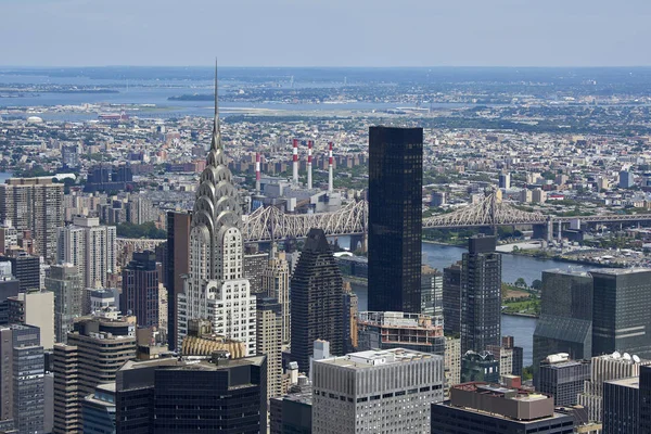 New York, USA von oben gesehen — Stockfoto