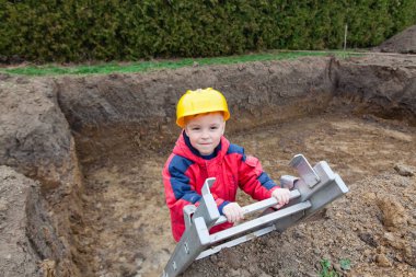 sevimli küçük işçi