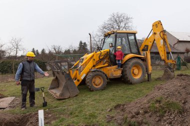 sevimli küçük işçi