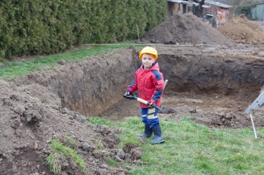 sevimli küçük işçi