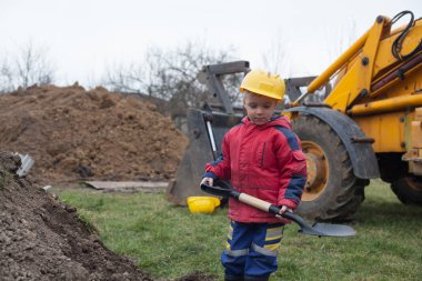 sevimli küçük işçi