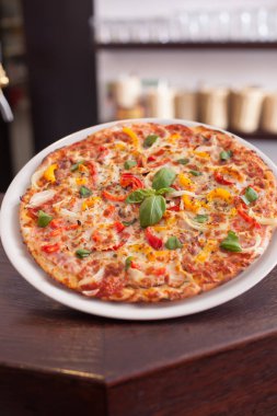 Gerçek İtalyan Pizza.