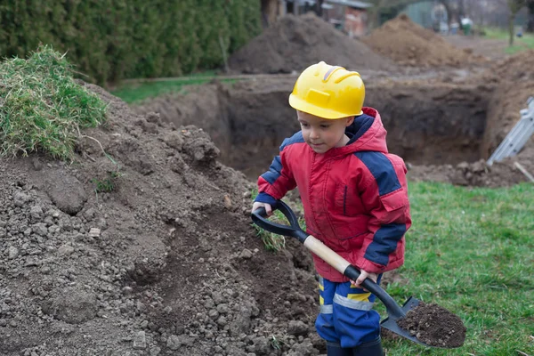 Pequeño trabajador — Foto de Stock