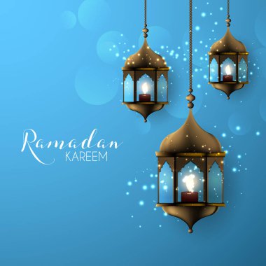 Ramazan Kareem Arapça hat, Arapça hat, menü, davet, poster, afiş, Müslüman topluluk Festivali kutlamaları için kart için şablon ile Ramazan Kareem güzel tebrik kartı