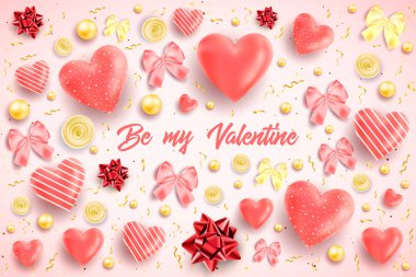 Mutlu Sevgililer günü ve düğün tasarım öğeleri. Vektör çizim davet, menü, el ilanı, şablonu. Beyaz arka plan ile süsler, kalpleri. Karalamalar ve bukleler. Benim sevgilim olmak. Aşk.