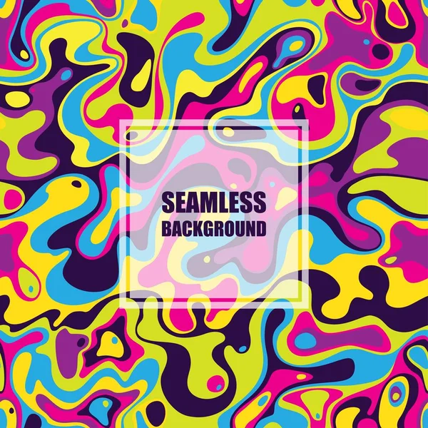 Soyut seamless modeli. Vektör çizim spot elemanları ile.