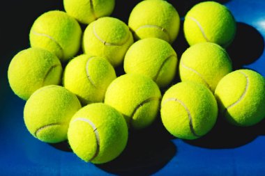 Tenis topları arka plan
