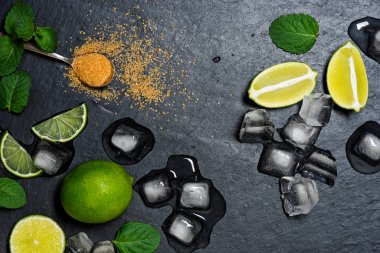 Naneli kokteyl mojito ingredirnts yenileniyor