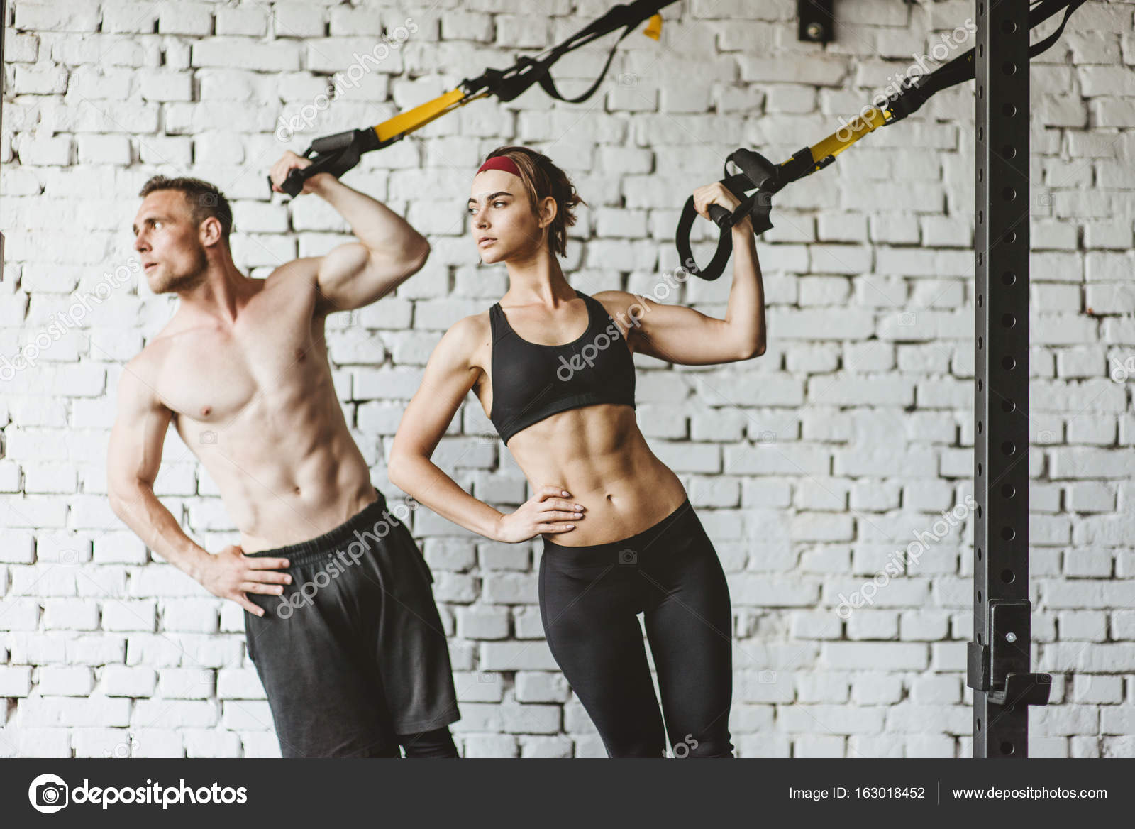 Fitness couple workout hotsell