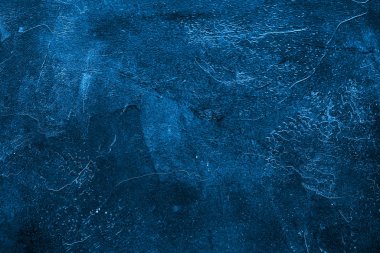 Mavi soyut sıva arka plan dokusu.