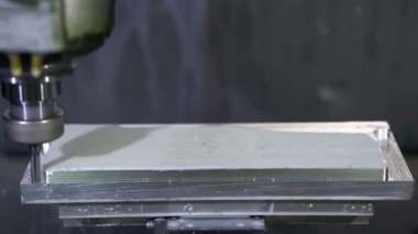 Metal işleme Cnc freze makinesi.