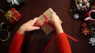 Noel ve yılbaşı için hediye paketleri.