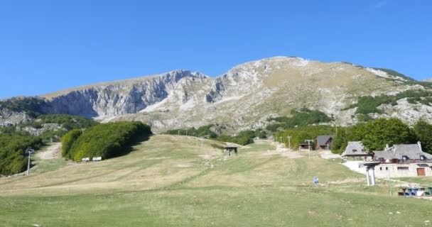 Montagne all'interno di un parco nazionale Durmitor — Video Stock