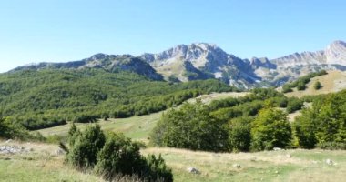 Dağları Milli Parkı Durmitor içinde
