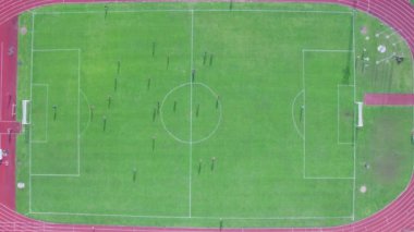 sağ kapıda gol havadan görünümü