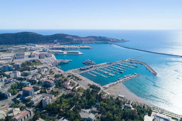 Aerial view of the city Bar — Stock Photo, Image