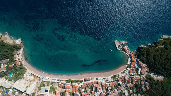 Vista aérea de la ciudad de Petrovac —  Fotos de Stock