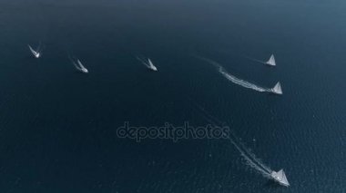 Yelkenli Yatlar havadan görünümü